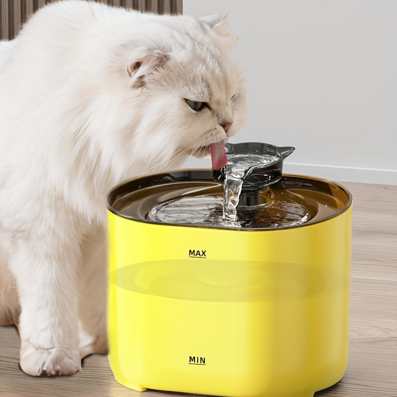 2.2L Cat Water Fountain – Ultra-Quiet Hydration for Your Cat Friend