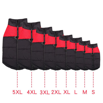 Warm Waterproof Dog Jacket for All Breeds