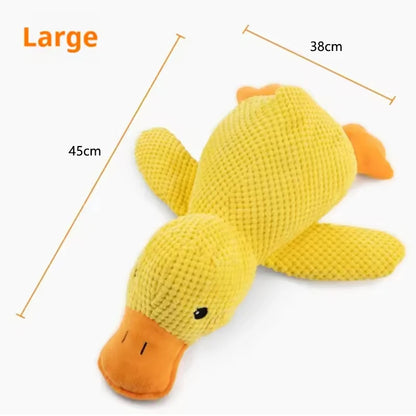 Interactive Bite-Resistant Duck Toy for Large Dogs
