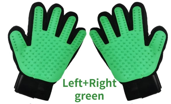 Cat grooming glove for cats wool Pet Hair Deshedding Brush Comb Glove For Pet Dog Cleaning Massage Glove For accessories
