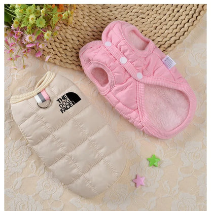 Trendy Winter Dog Coat for Small Breeds