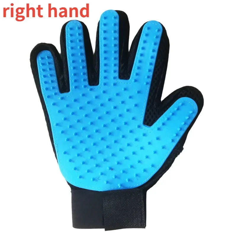 Cat grooming glove for cats wool Pet Hair Deshedding Brush Comb Glove For Pet Dog Cleaning Massage Glove For accessories