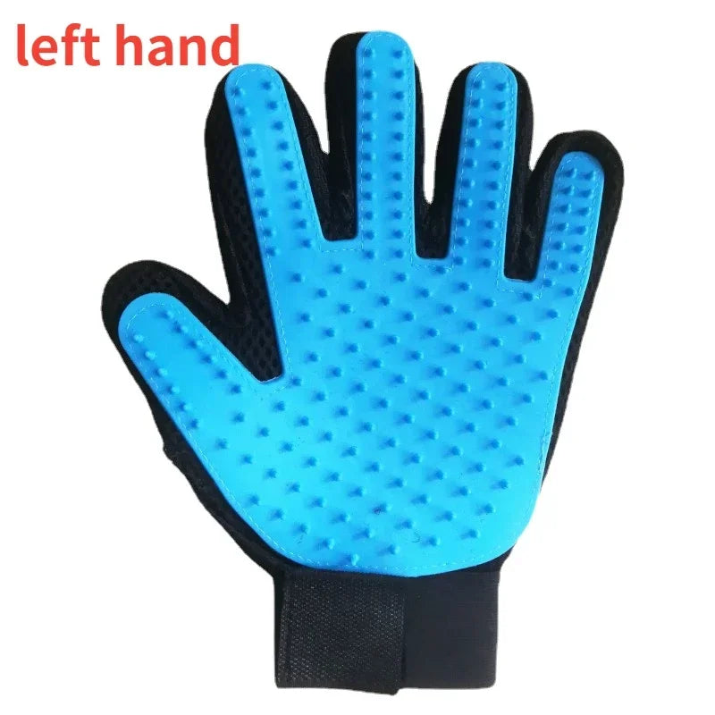 Cat grooming glove for cats wool Pet Hair Deshedding Brush Comb Glove For Pet Dog Cleaning Massage Glove For accessories