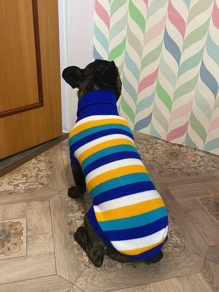 Warm Knitted Dog Sweater for Small & Medium Pets