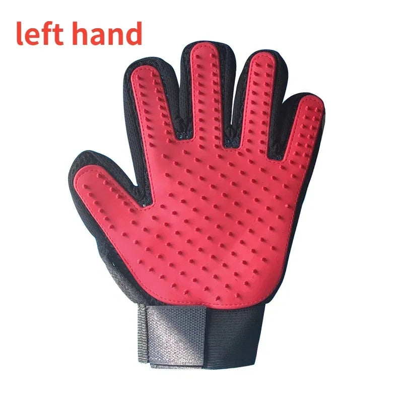 Cat grooming glove for cats wool Pet Hair Deshedding Brush Comb Glove For Pet Dog Cleaning Massage Glove For accessories
