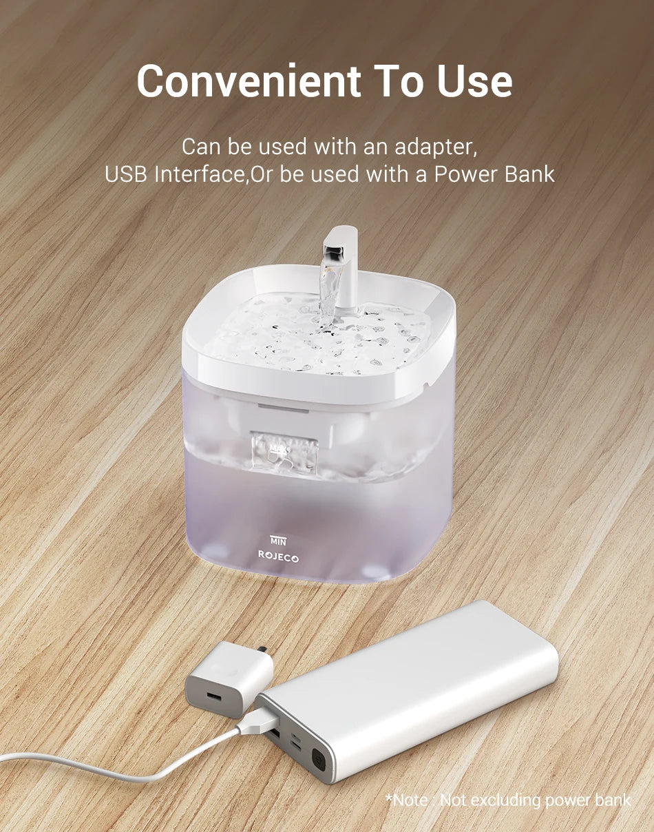 Automatic Cat Water Fountain ROJECO