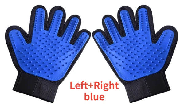 Cat grooming glove for cats wool Pet Hair Deshedding Brush Comb Glove For Pet Dog Cleaning Massage Glove For accessories