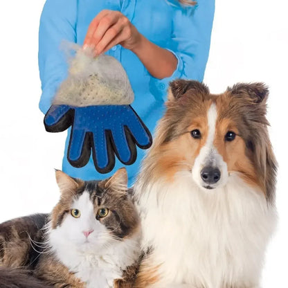 Cat Grooming Glove for Deshedding & Massage