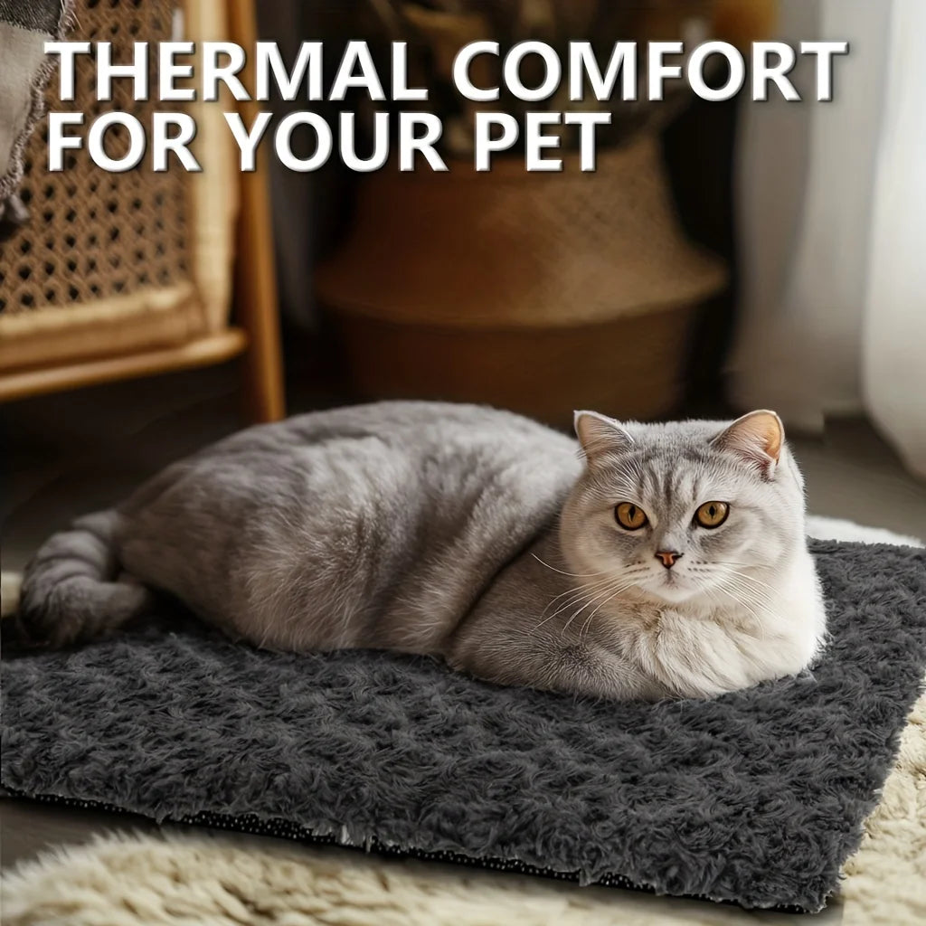 Self-Warming Pet Blanket Mat for Cats & Dogs