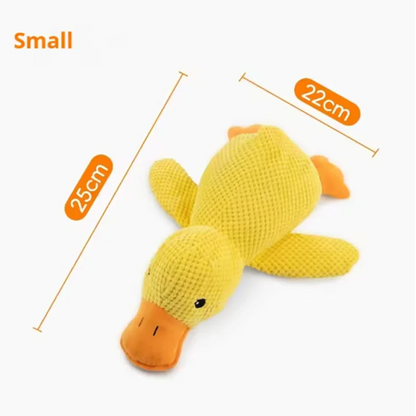 Interactive Bite-Resistant Duck Toy for Large Dogs