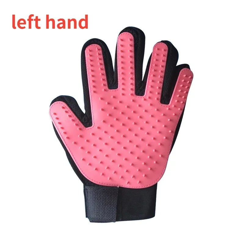 Cat grooming glove for cats wool Pet Hair Deshedding Brush Comb Glove For Pet Dog Cleaning Massage Glove For accessories