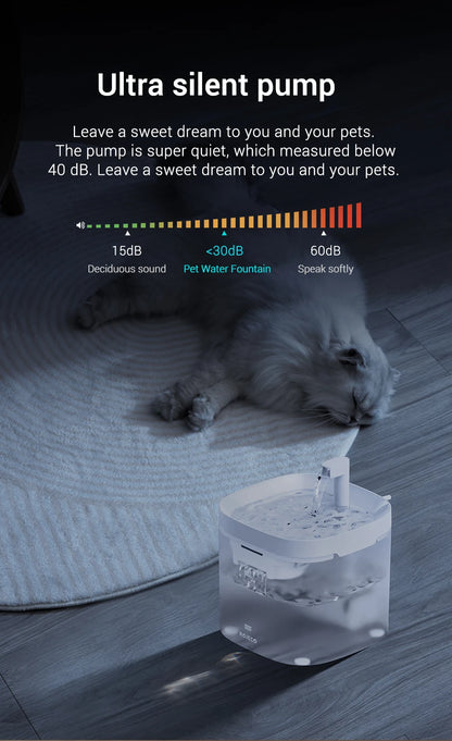 Automatic Cat Water Fountain ROJECO