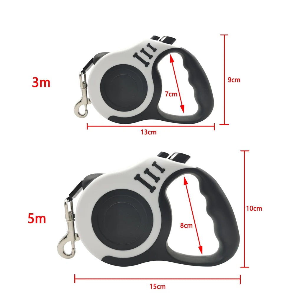 Automatic Retractable Dog Leash for All Sizes