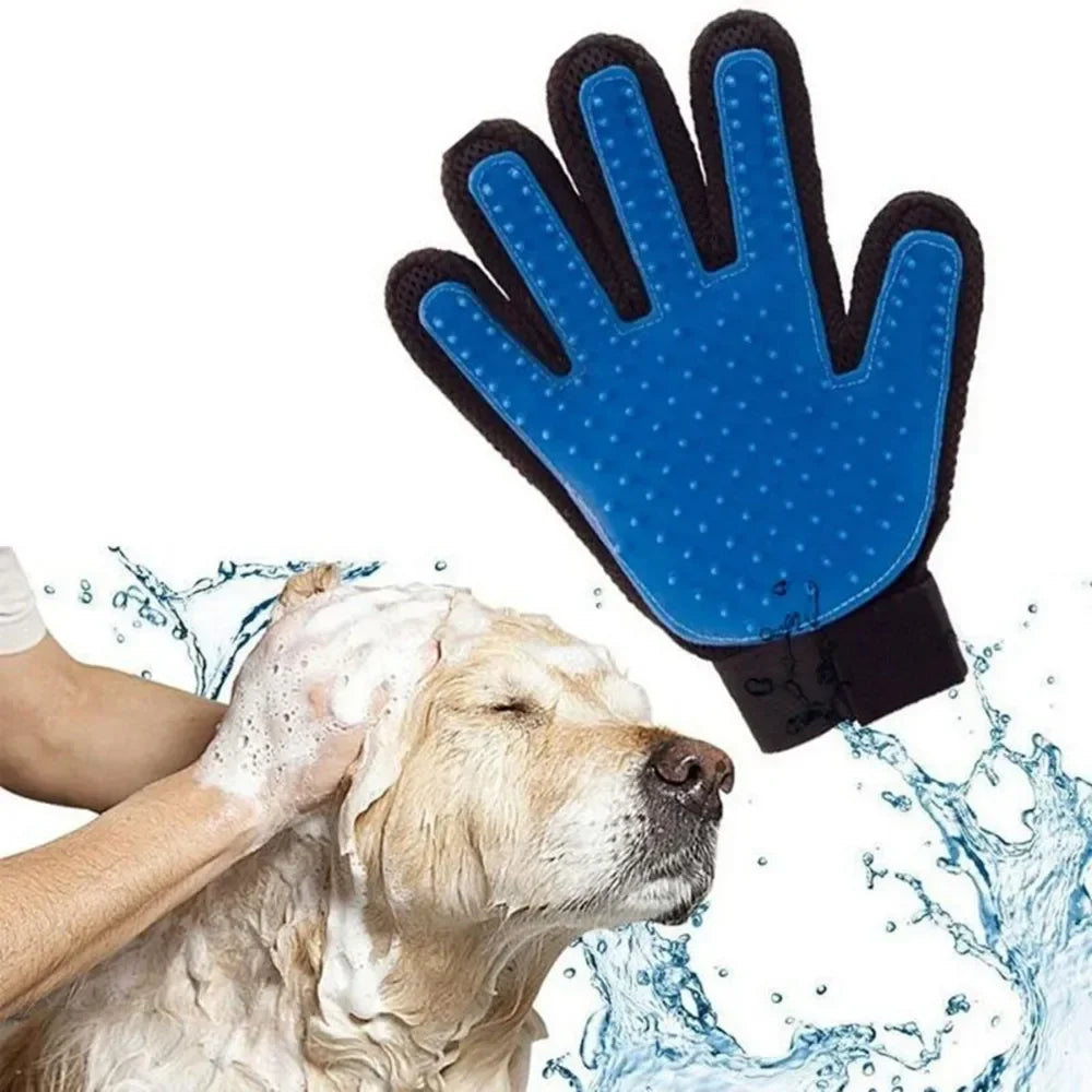 Cat grooming glove for cats wool Pet Hair Deshedding Brush Comb Glove For Pet Dog Cleaning Massage Glove For accessories