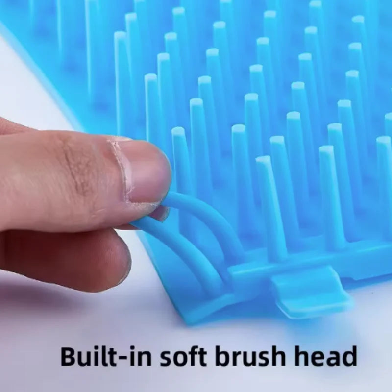 Pet Paw Cleaner Brush & Towel - Portable Dog Supplies