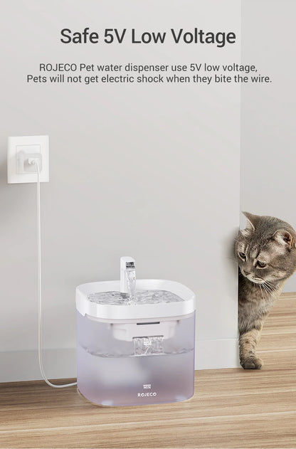 Automatic Cat Water Fountain ROJECO