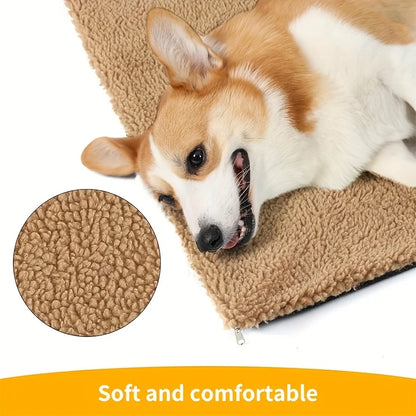 Self-Warming Pet Blanket Mat for Cats & Dogs