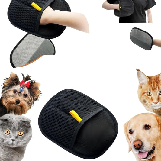 Double-Sided Pet Grooming Gloves for Dogs & Cats