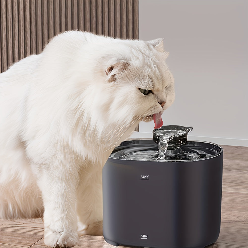 2.2L Cat Water Fountain – Ultra-Quiet Hydration for Your Cat Friend
